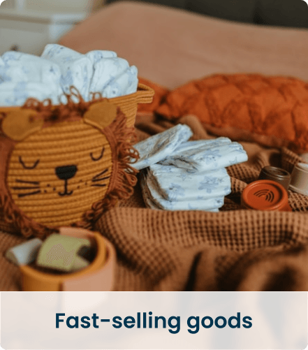 Fast-selling goods